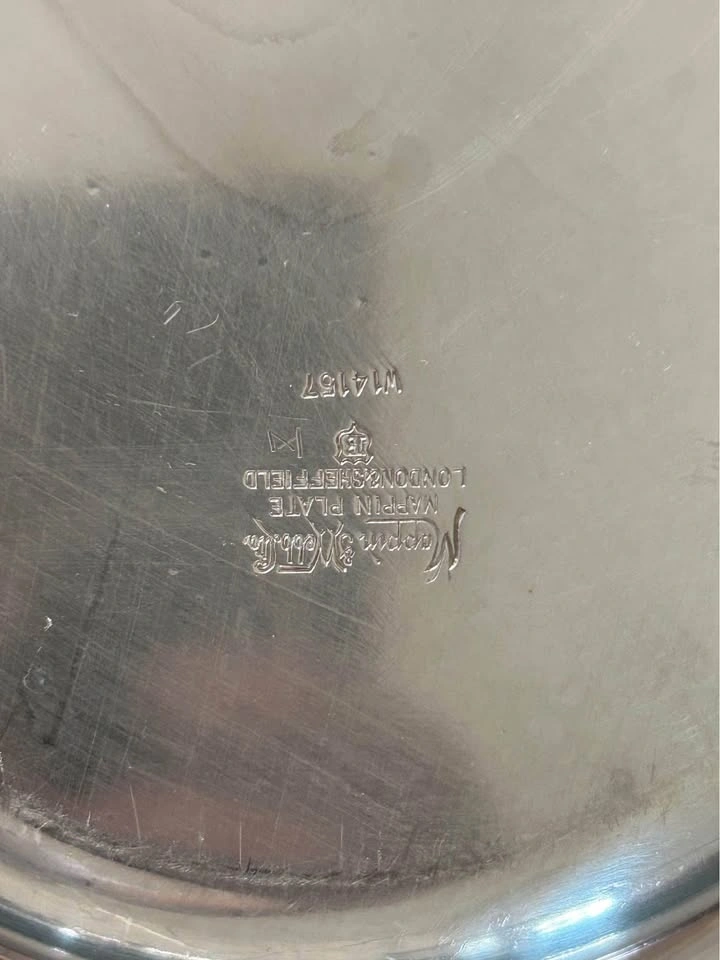 Mappin & Webb London&Sheffield Silverplate Oval Platter, tray - photo 4