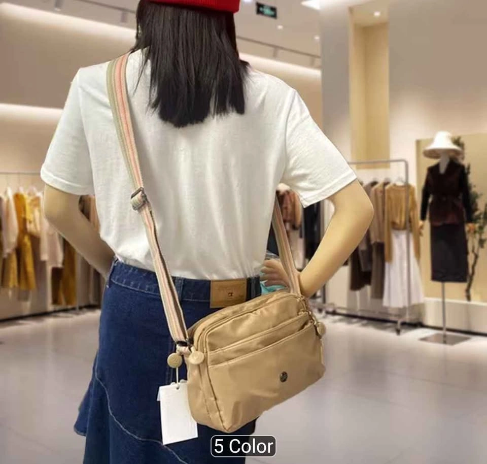 Brand new premium nylon light weight multi pocket crossbody bag - photo 2