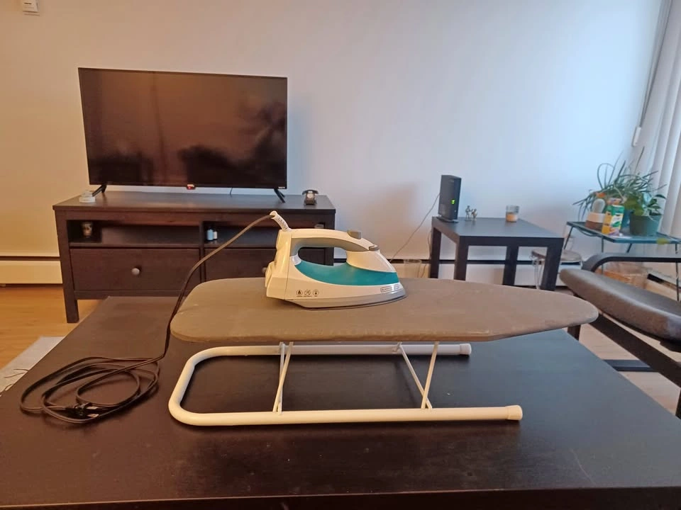 Ironing Board And Iron