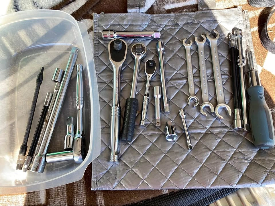Roadside Repair Kit Collection Of Mechanic Hand Tools