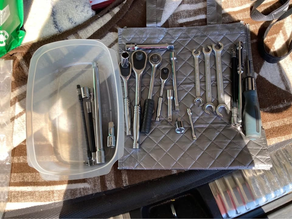 Roadside Repair Kit Collection Of Mechanic Hand Tools - photo 2