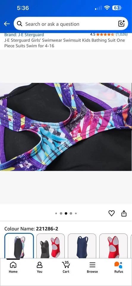 Brand new Sowllars Girls One Piece Swimsuit - photo 3