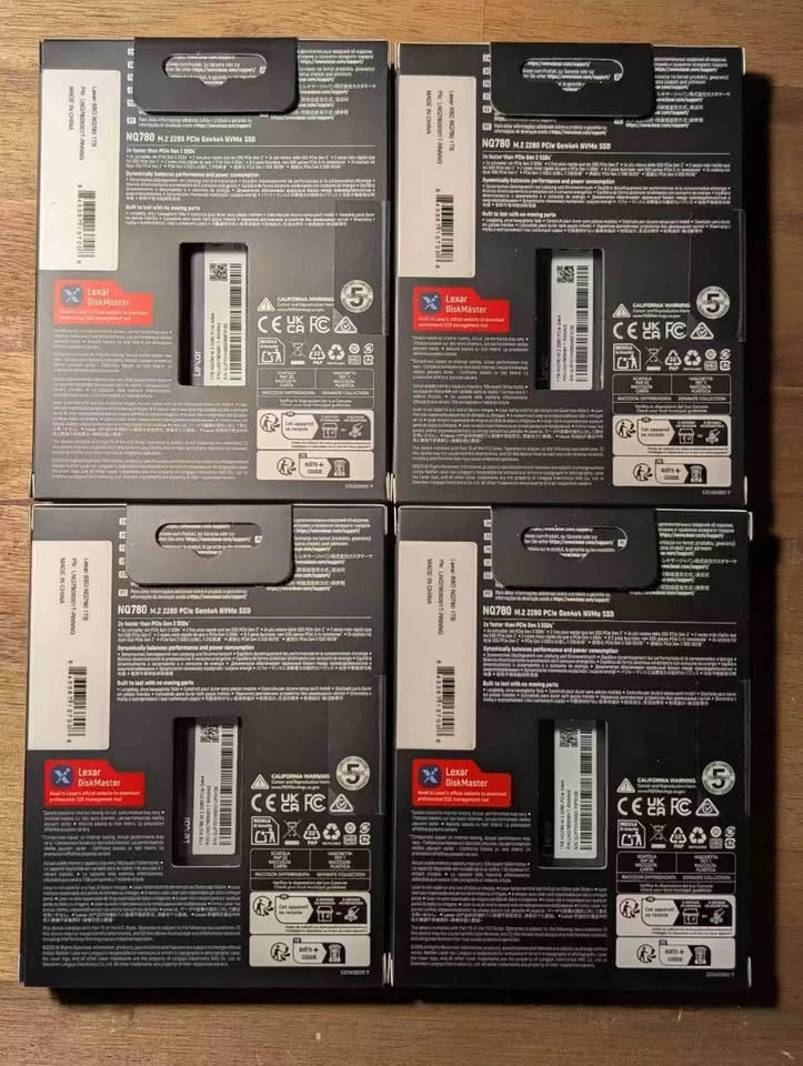 New 1TB Lexar NQ780 Gen4 NVMe SSD - photo 2