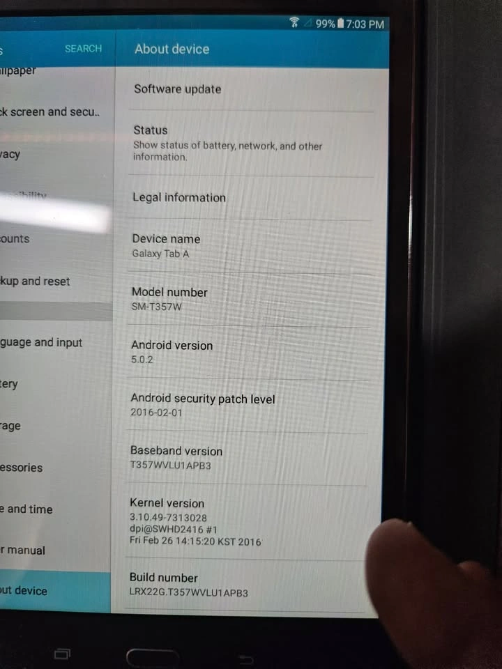 Samsung Galaxy Tab A 8" (SM-T357W) — Factory Reset + Case - photo 3