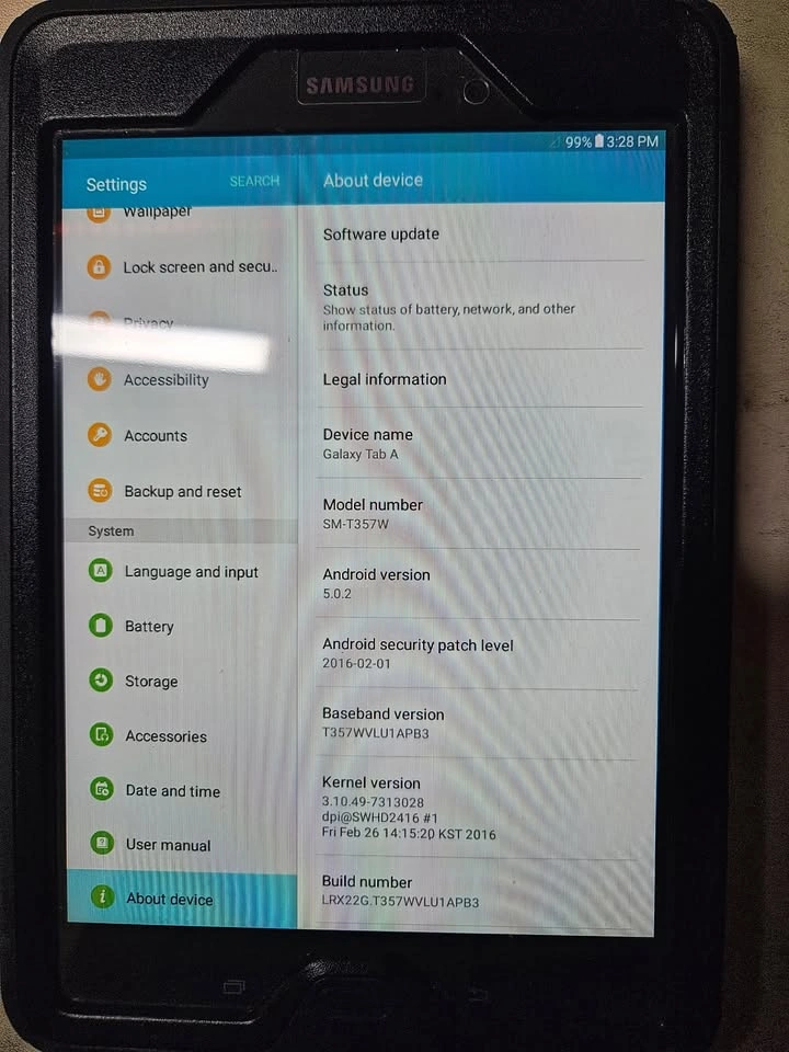 Samsung Galaxy Tab A 8" (SM-T357W) + OtterBox + Samsung Case - photo 3