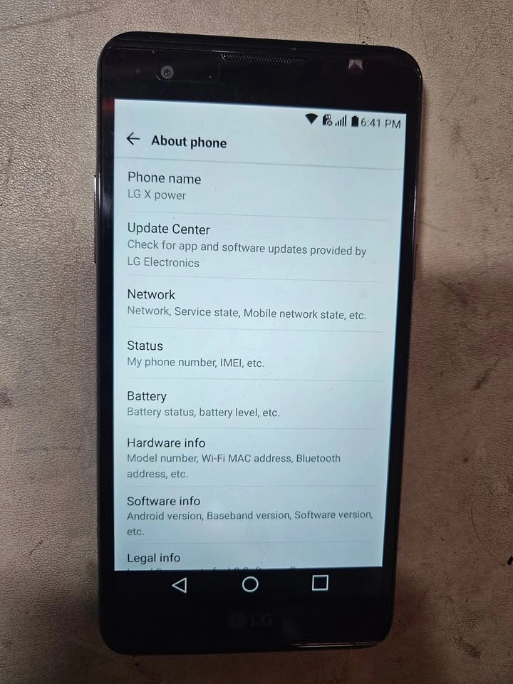 📱 LG X Power Smartphone — Unlocked - photo 4