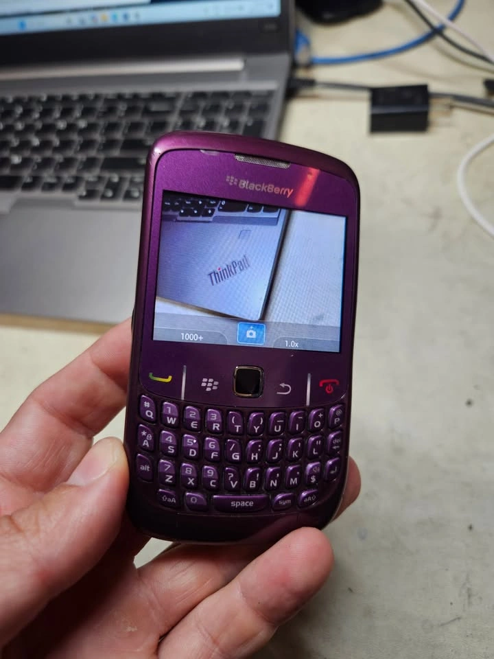 📱 BlackBerry Curve 8530 — Purple — Factory Reset - photo 4