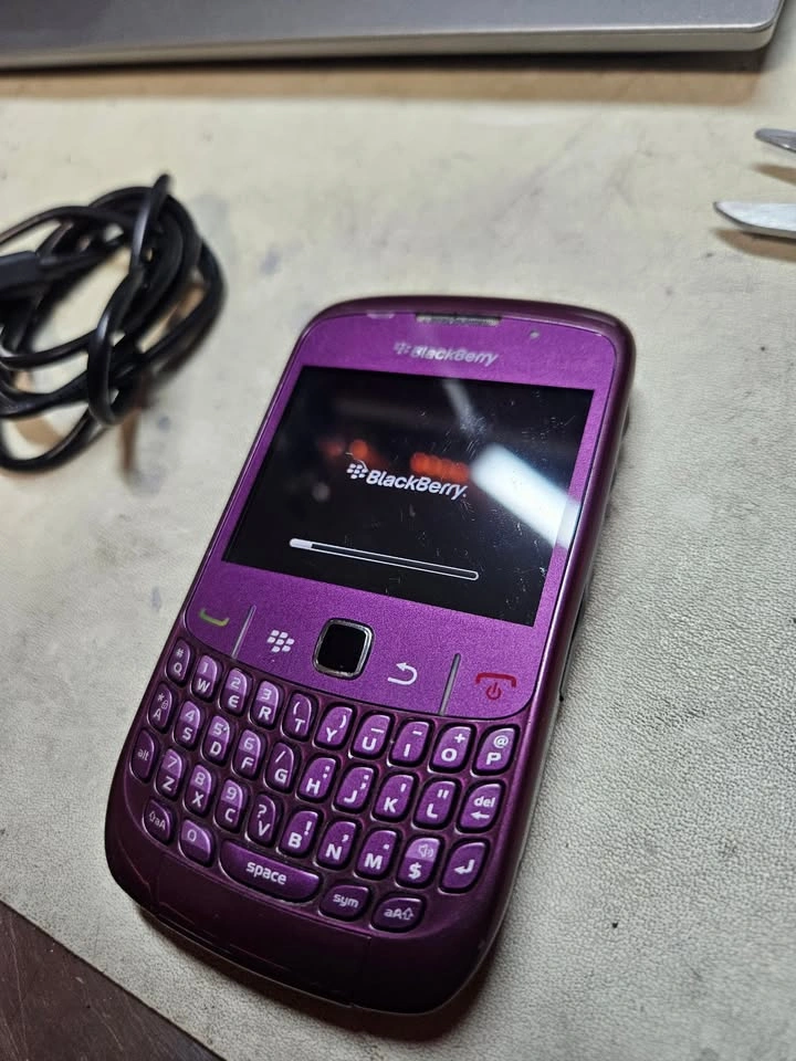 📱 BlackBerry Curve 8530 — Purple — Factory Reset - photo 5