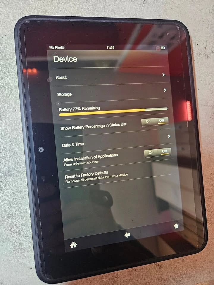 Amazon Kindle Fire HD (1st Gen 2012) — Working - photo 3