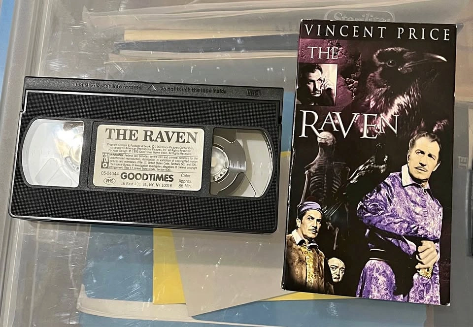 The Raven (1963) VHS GoodTimes Home Video