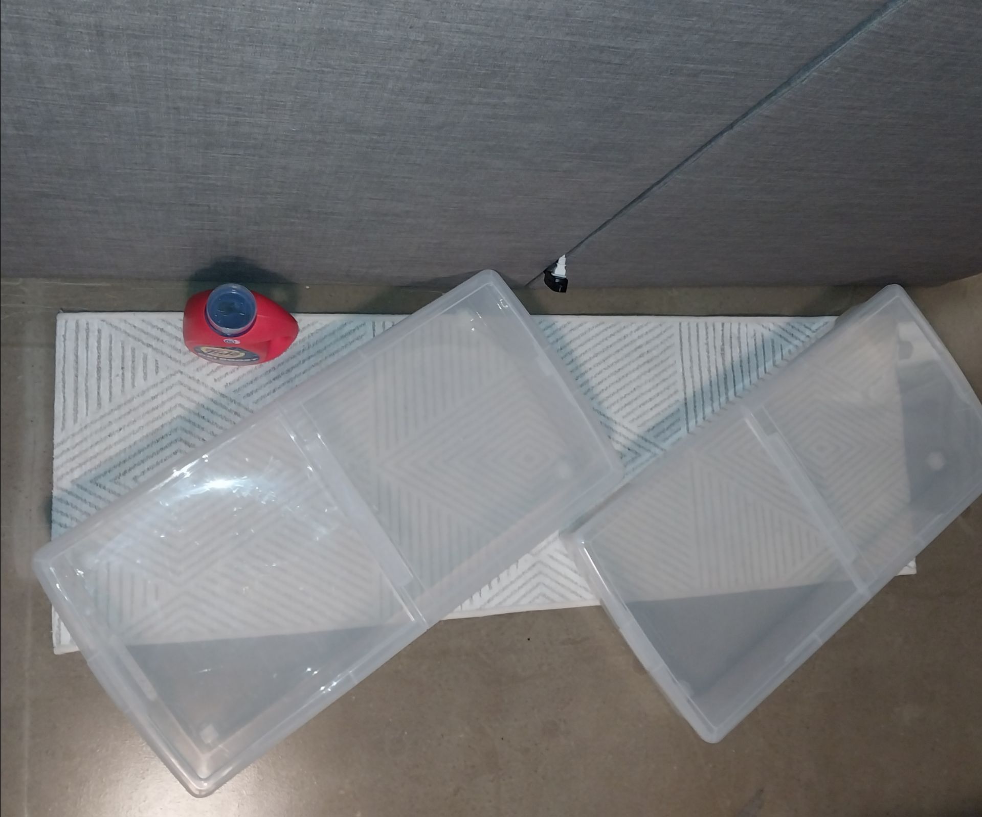 The Container Store Long Under Bed Storage Boxes with Wheels (Se - photo 4