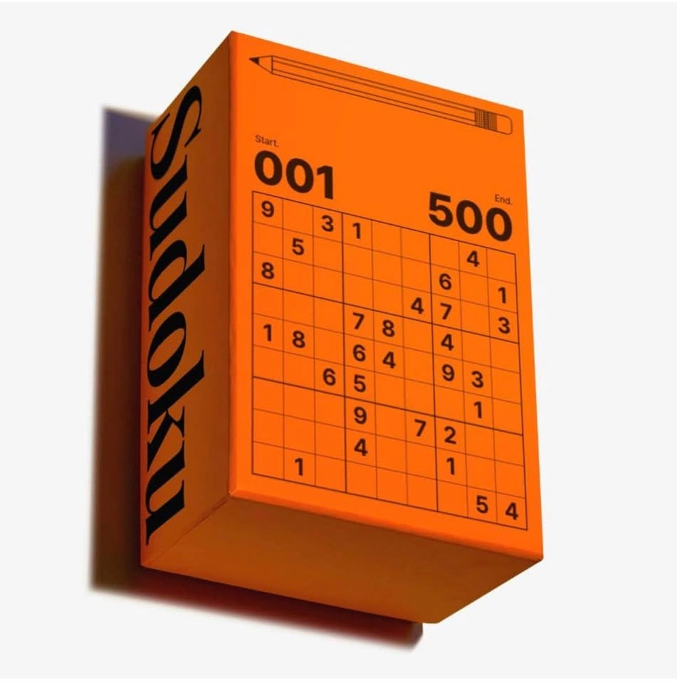 The Sudoku: 500 Puzzles with Clipboard and Pencils - photo 2