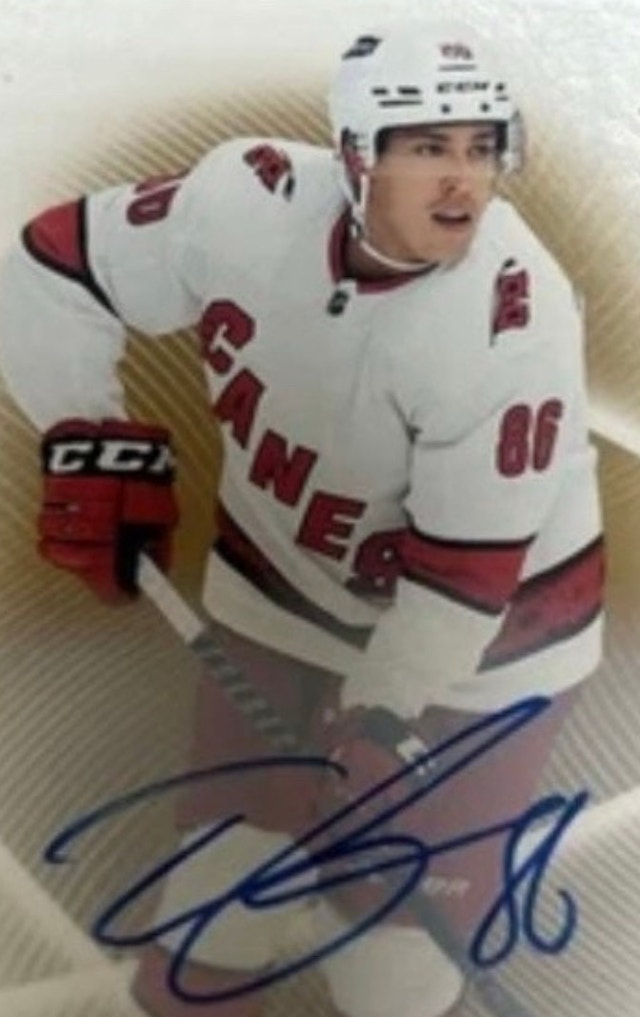 TEUVO TERAVAINEN #54 - LIMITED GOLD AUTO - 21-22 SP Authentic - photo 2