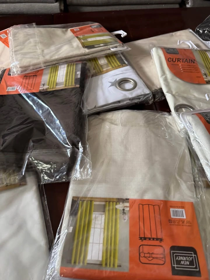 Assorted blackout curtains size 54” x 102 - photo 2