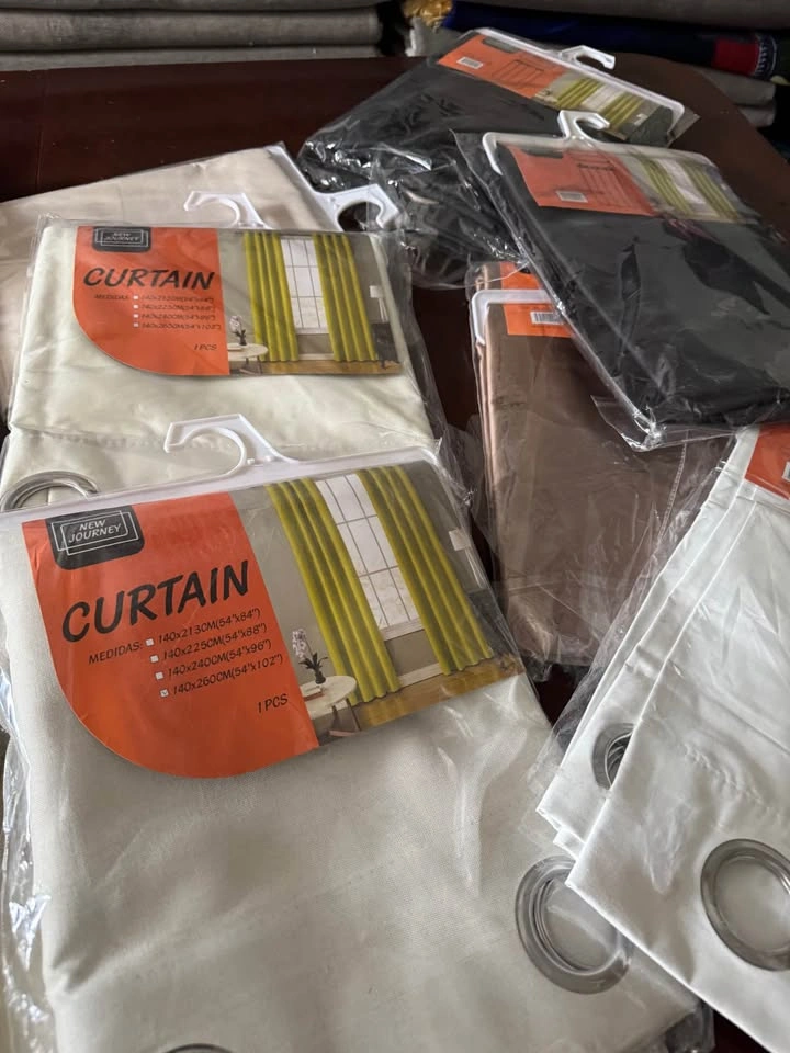 Assorted blackout curtains size 54” x 102 - photo 3