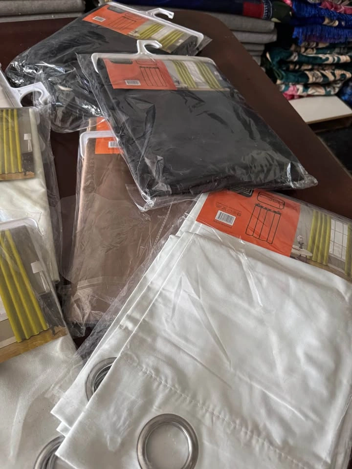 Assorted blackout curtains size 54” x 102 - photo 4