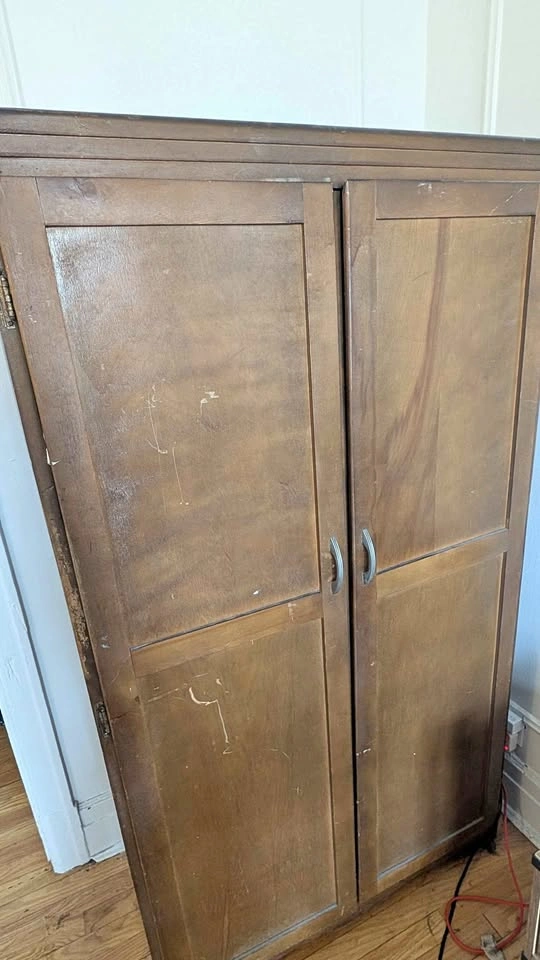 Wooden Wardrobe / Armoire Closet for Clothes