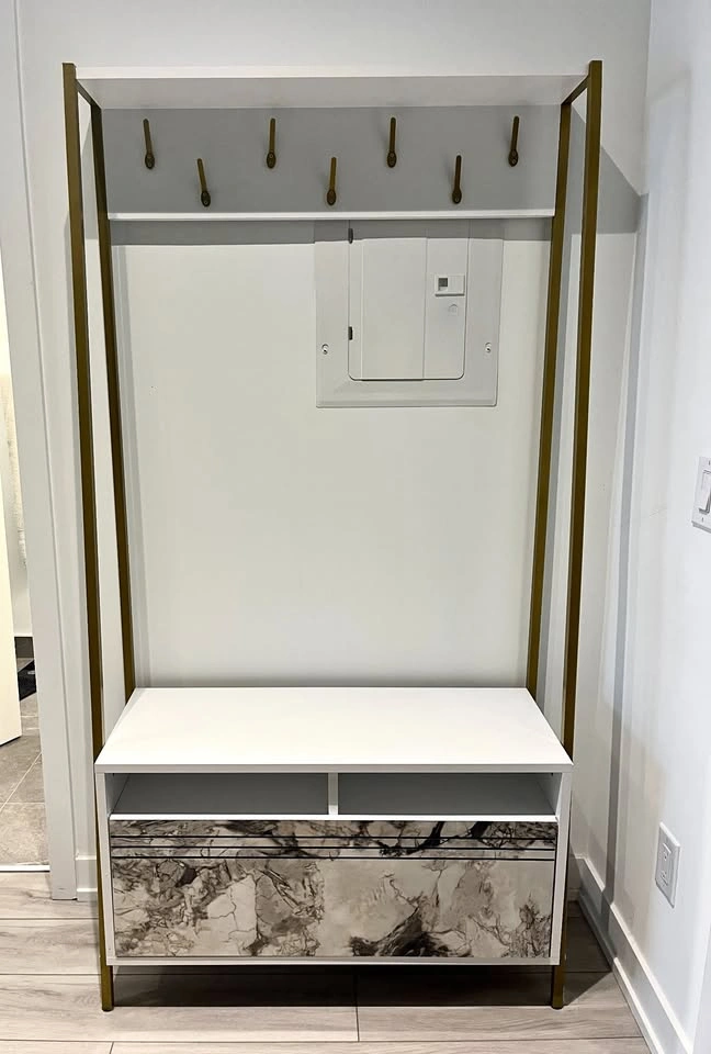 Cesarea Hall Tree with Bench and Shoe Storage