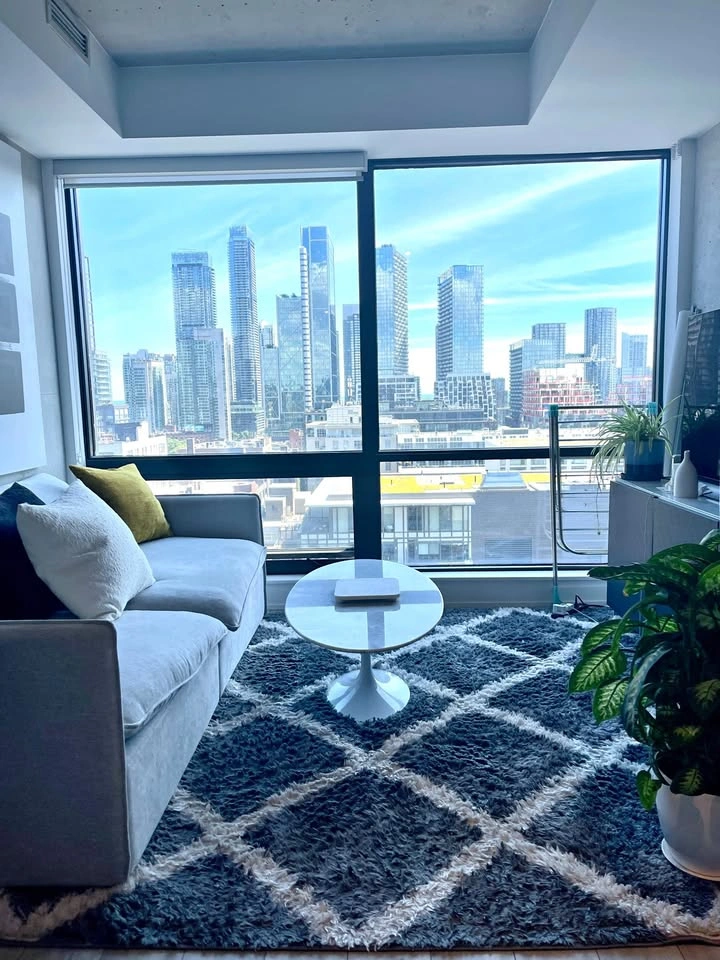 Geometric Shag Area Rug (7x10)