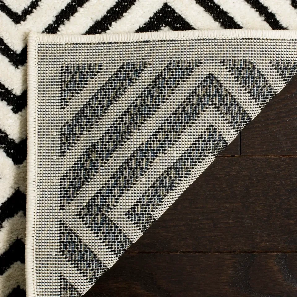 6x9 Geometric Cream/Anthracite Area Rug - photo 2