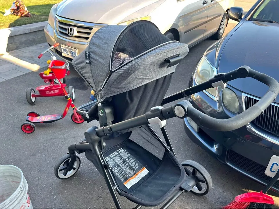 EvenFlo stroller and baby car seat thumbnail