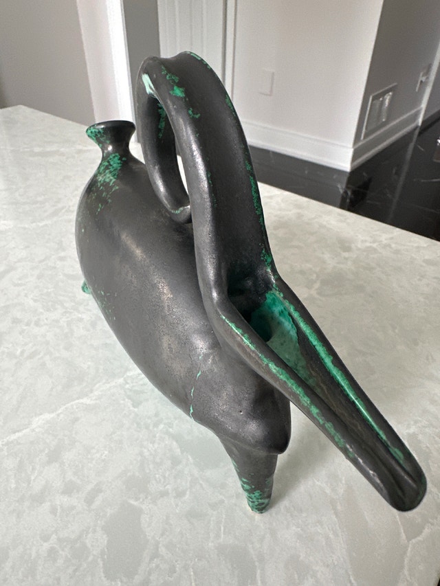 Mid-Century Modern ceramic pitcher - photo 4
