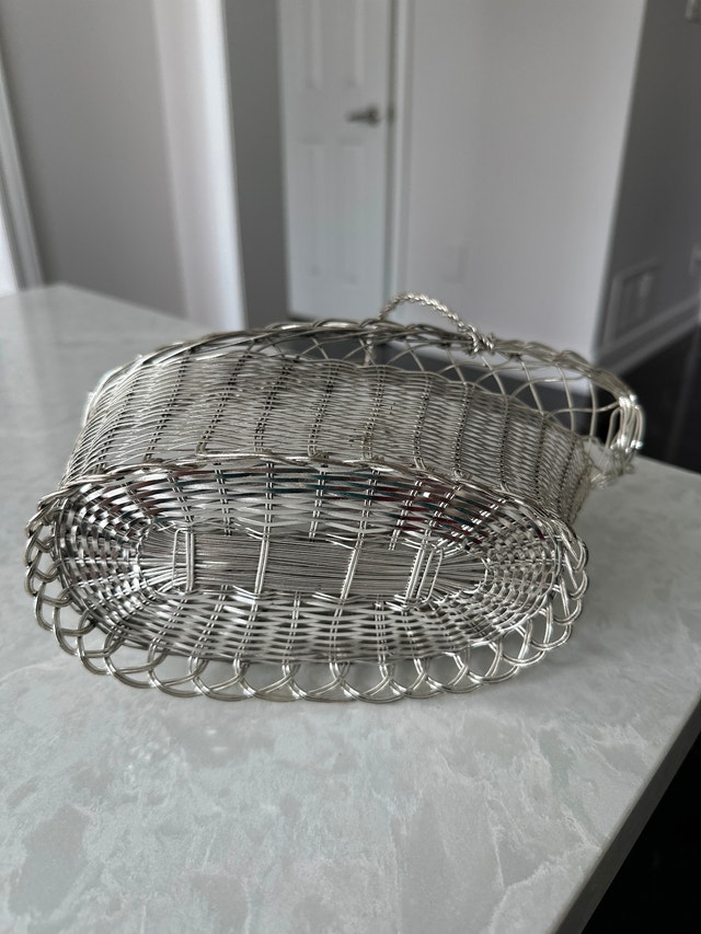 Vintage silver-plated wine bottle holder - photo 5