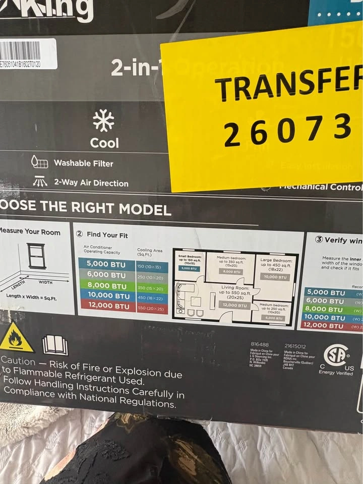 Two brand new window air conditioner for both $400 - photo 5