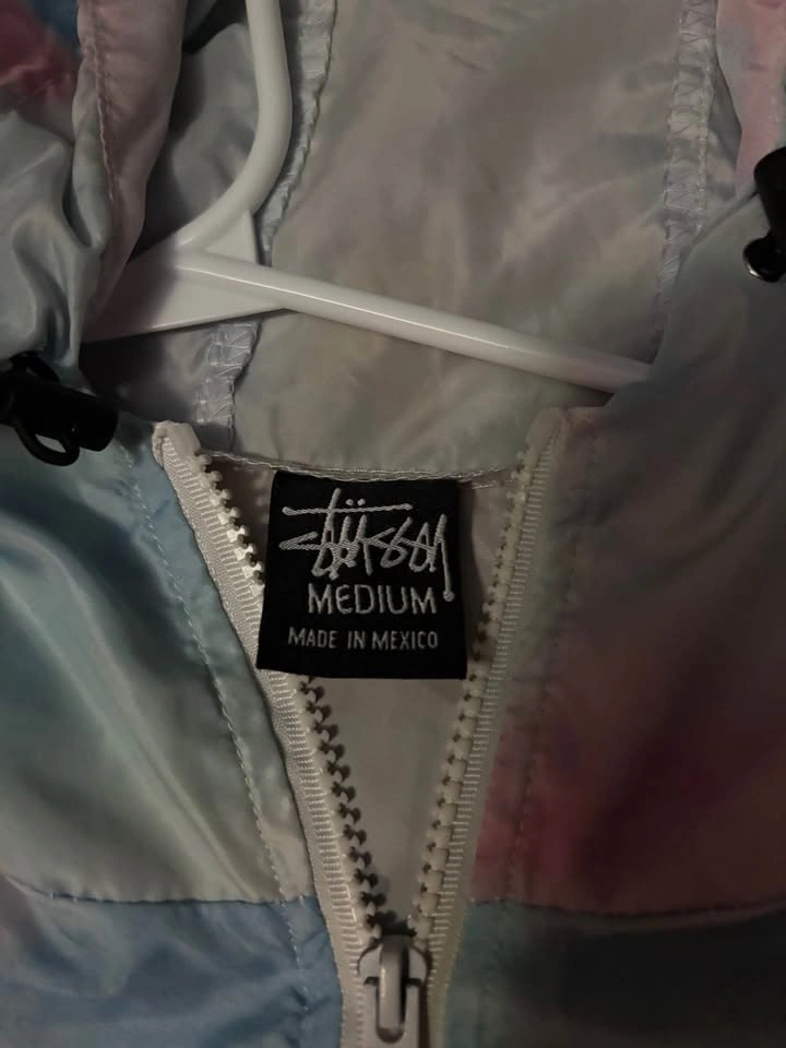 Stüssy Tie-Dye Windbreaker Hoodie - photo 3