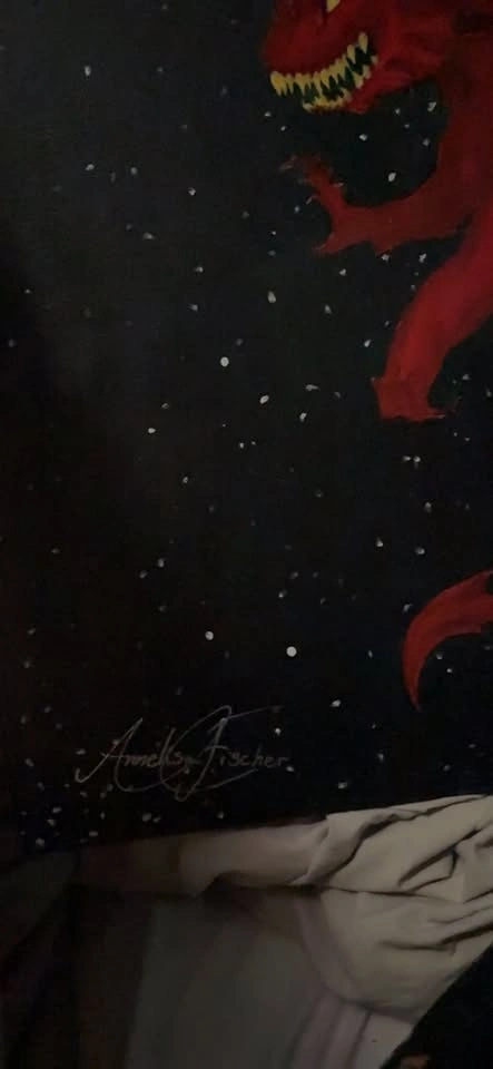 Red Dragon Painting - photo 3
