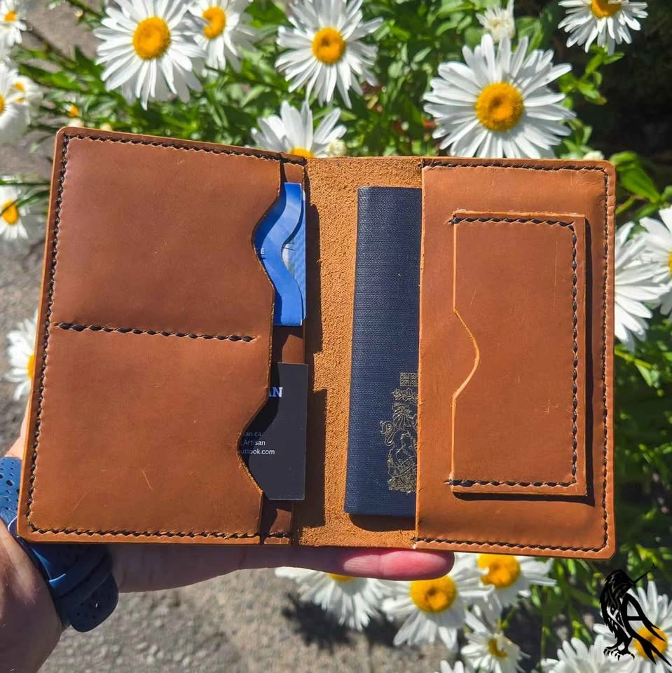 Leather Passport/Field Notes Wallet - photo 2