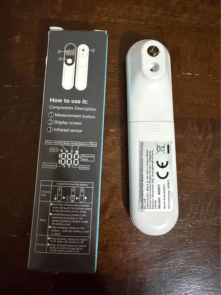 Aique Infrared Thermometer Model AD811 - photo 2