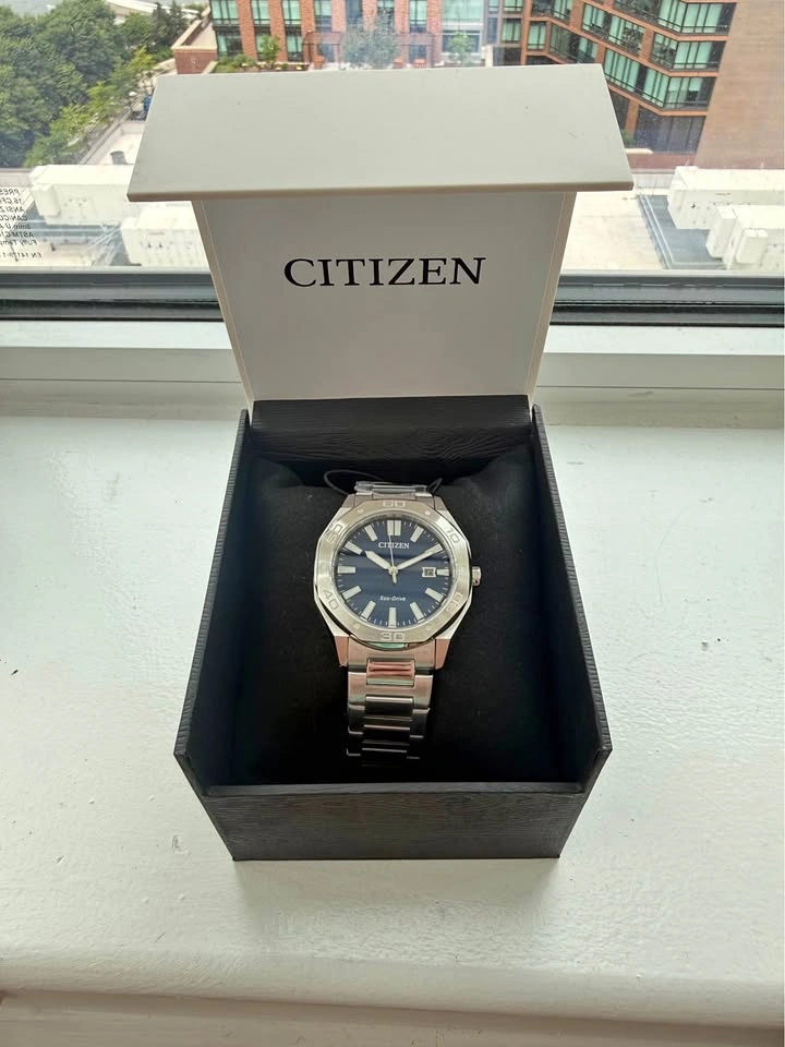 Citizen Eco-Drive Men's Weekender Stainless Steel Bracelet Watch