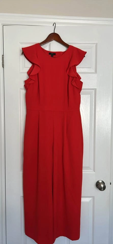 J.Crew Ruffle Sleeve Jumpsuit - photo 2