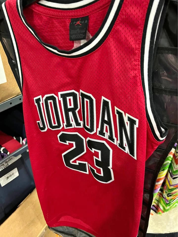 Jordan 23 red jersey