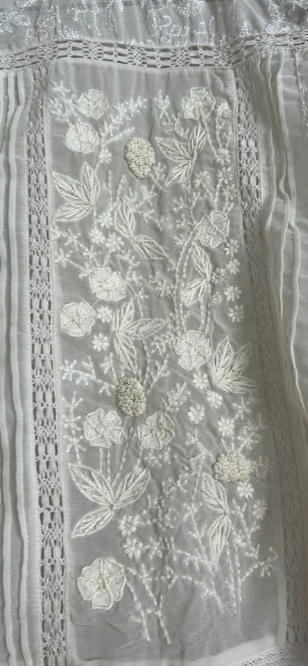 Willow & Clay White Embroidered Lace Blouse - photo 3
