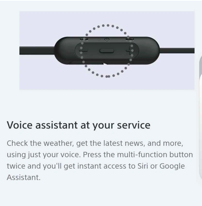 Sony WI-C310 Wireless Stereo Headset - photo 5