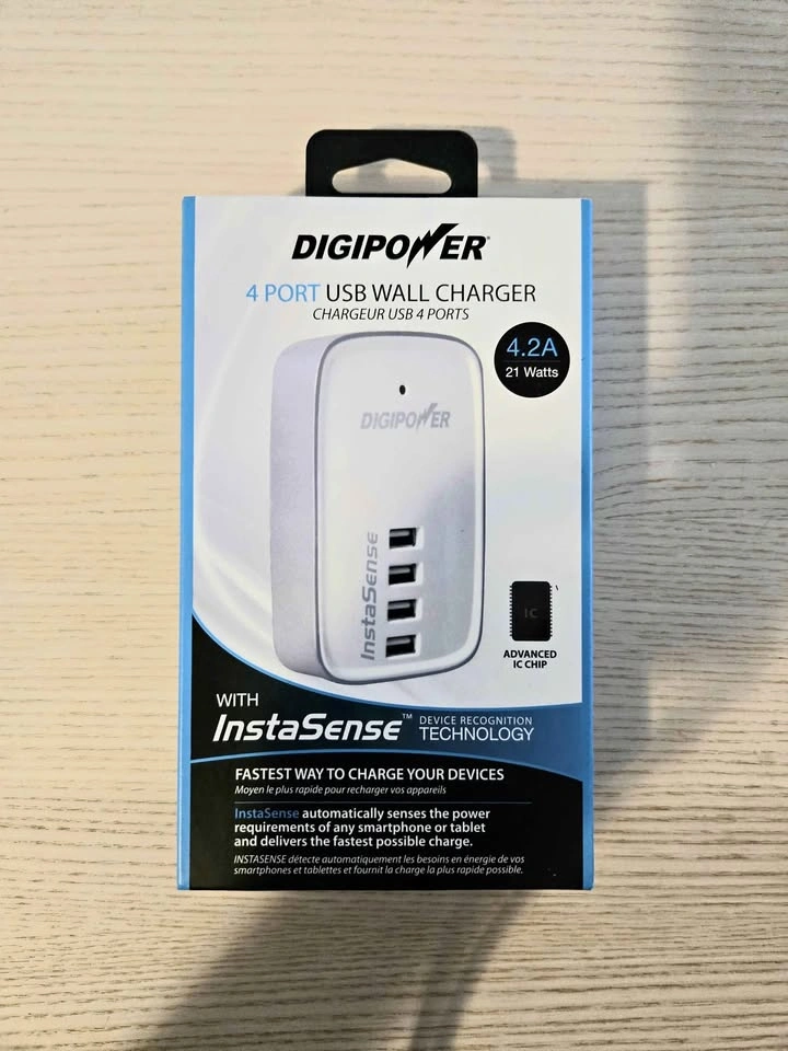 Digipower 4 Port USB Wall Charger