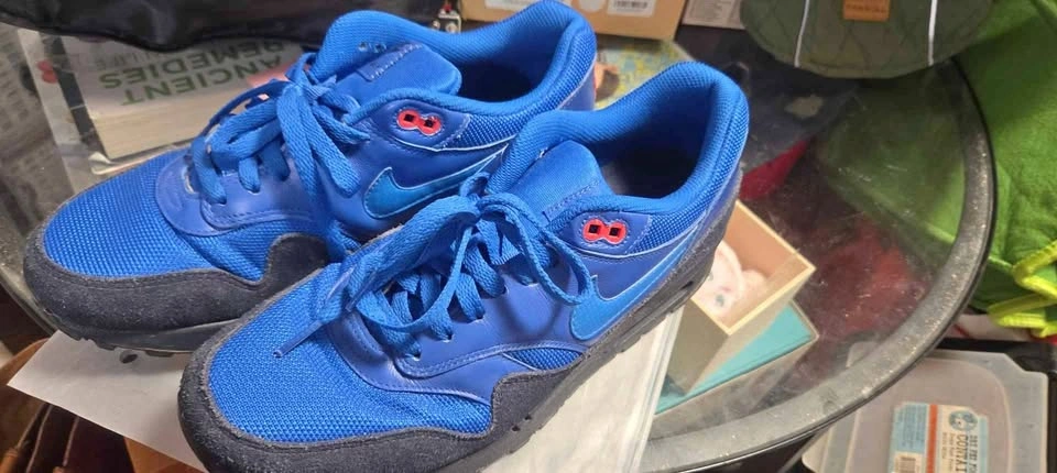 Nike Air Max 1 Blue in size 10