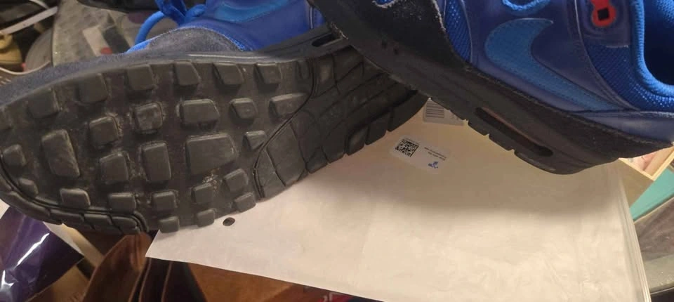Nike Air Max 1 Blue in size 10 - photo 2