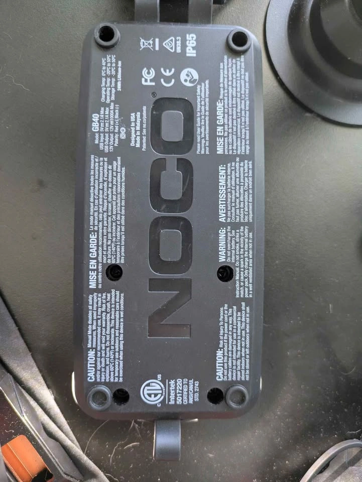 NOCO Boost Plus Car Jump Starter Battery Booster Pack - photo 3