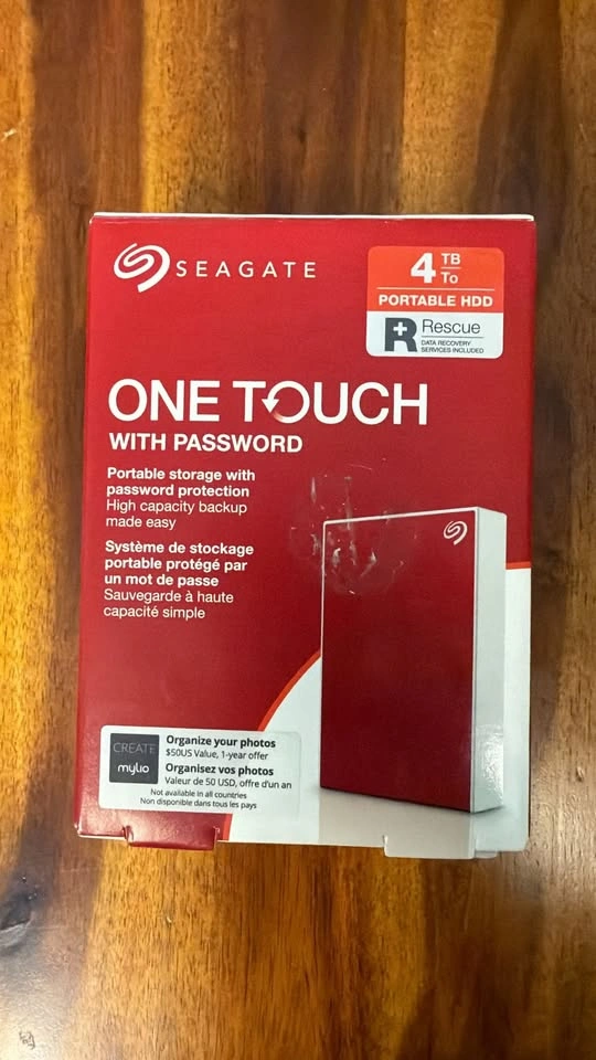 Seagate 4TB One Touch External Hard Drive - photo 3