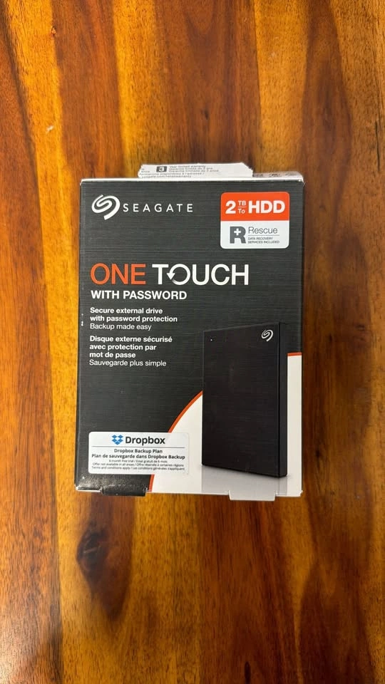 Seagate 2TB One Touch External Hard Drive - photo 2