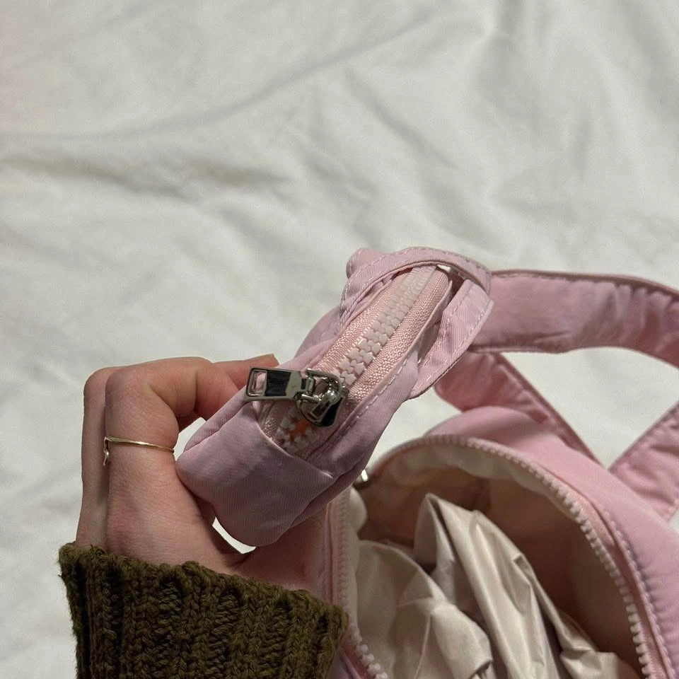Nylon Pink Ballet Core Bag with AirPod Case - photo 2