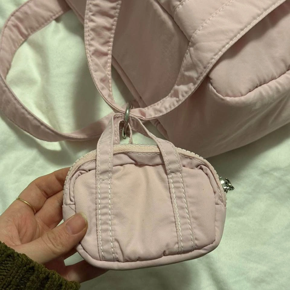 Nylon Pink Ballet Core Bag with AirPod Case - photo 5