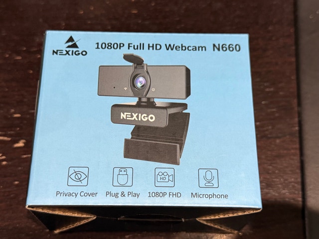 New - Nexigo Webcam 1080p - N660