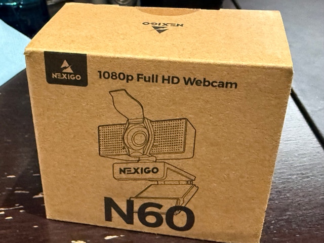 Nexigo Webcam 1080p Full HD - New
