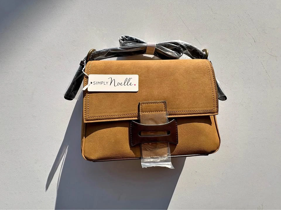 Brown Leather Purse - Brand New