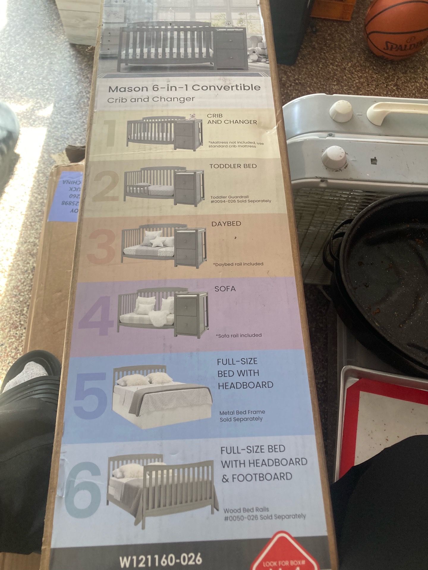 Crib and Changer