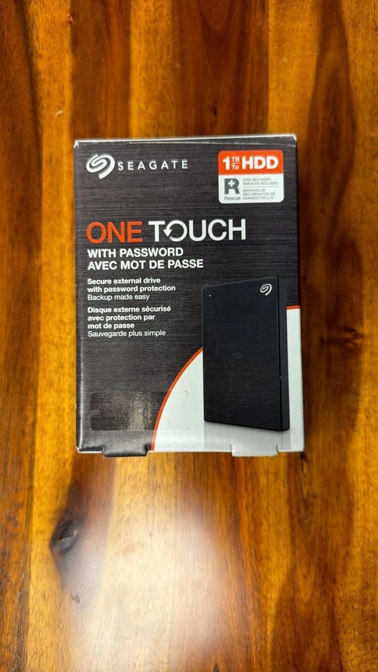 Seagate 1TB One Touch HDD with Password External Hard Drive - photo 2